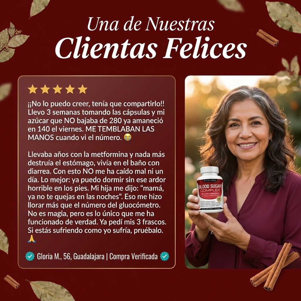 Vitalora™: El Complejo de 20 Hierbas Para La Glucosa