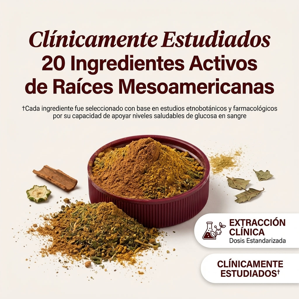 Vitalora™: El Complejo de 20 Hierbas Para La Glucosa