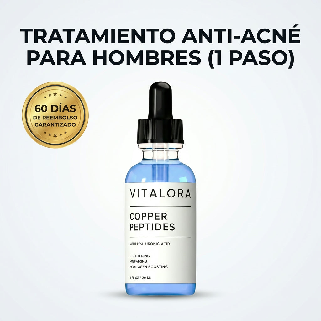 Vitalora™ - Suero Anti Acné Facial con Péptido de Cobre